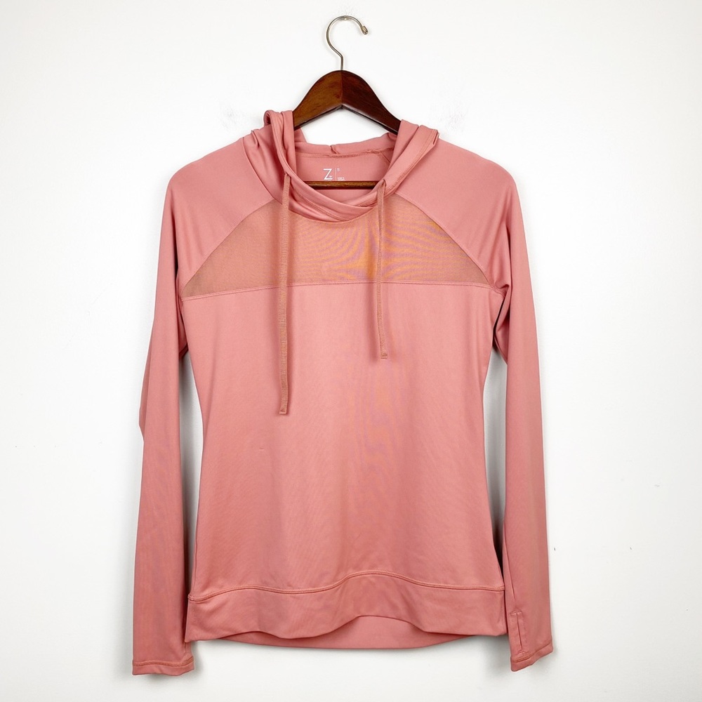 Zella Athletic Hoodie Pull Over Coral